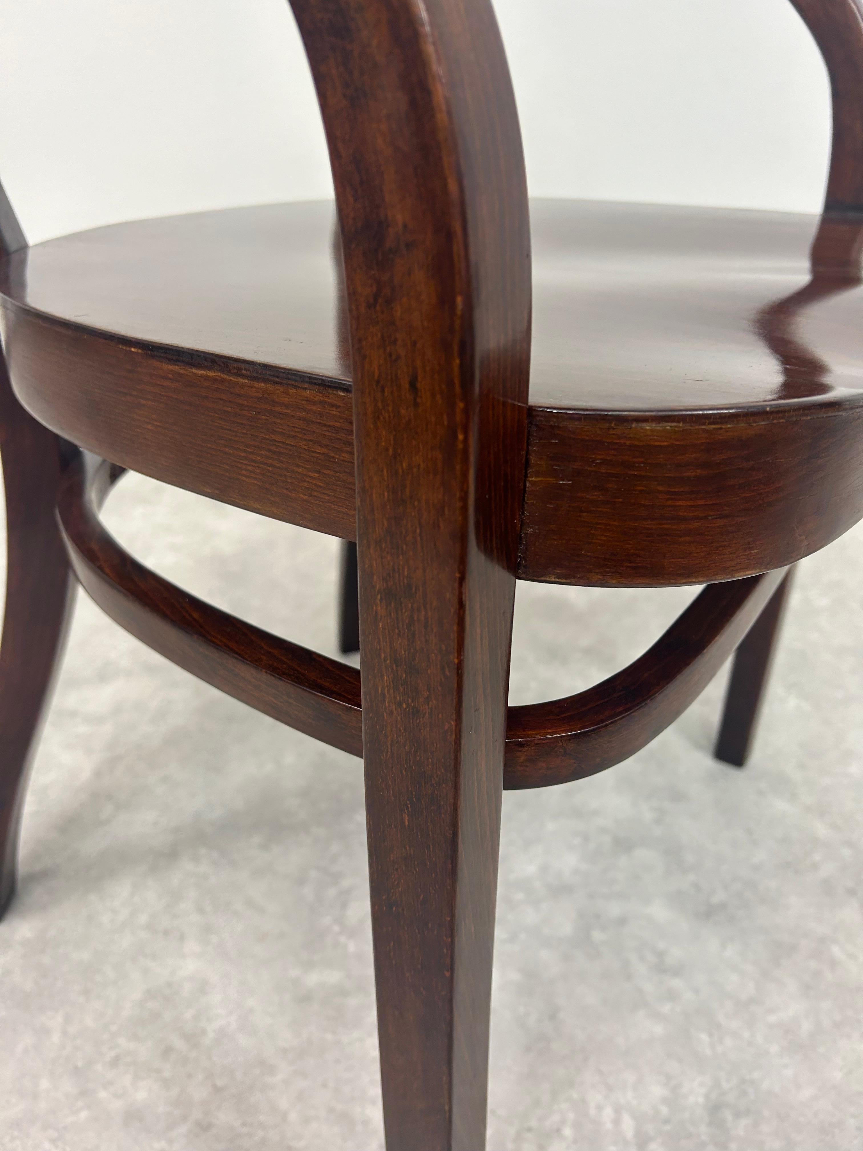 Faggio Office chairs no.6048 and no.6148 by Otto Wagner for Thonet in vendita
