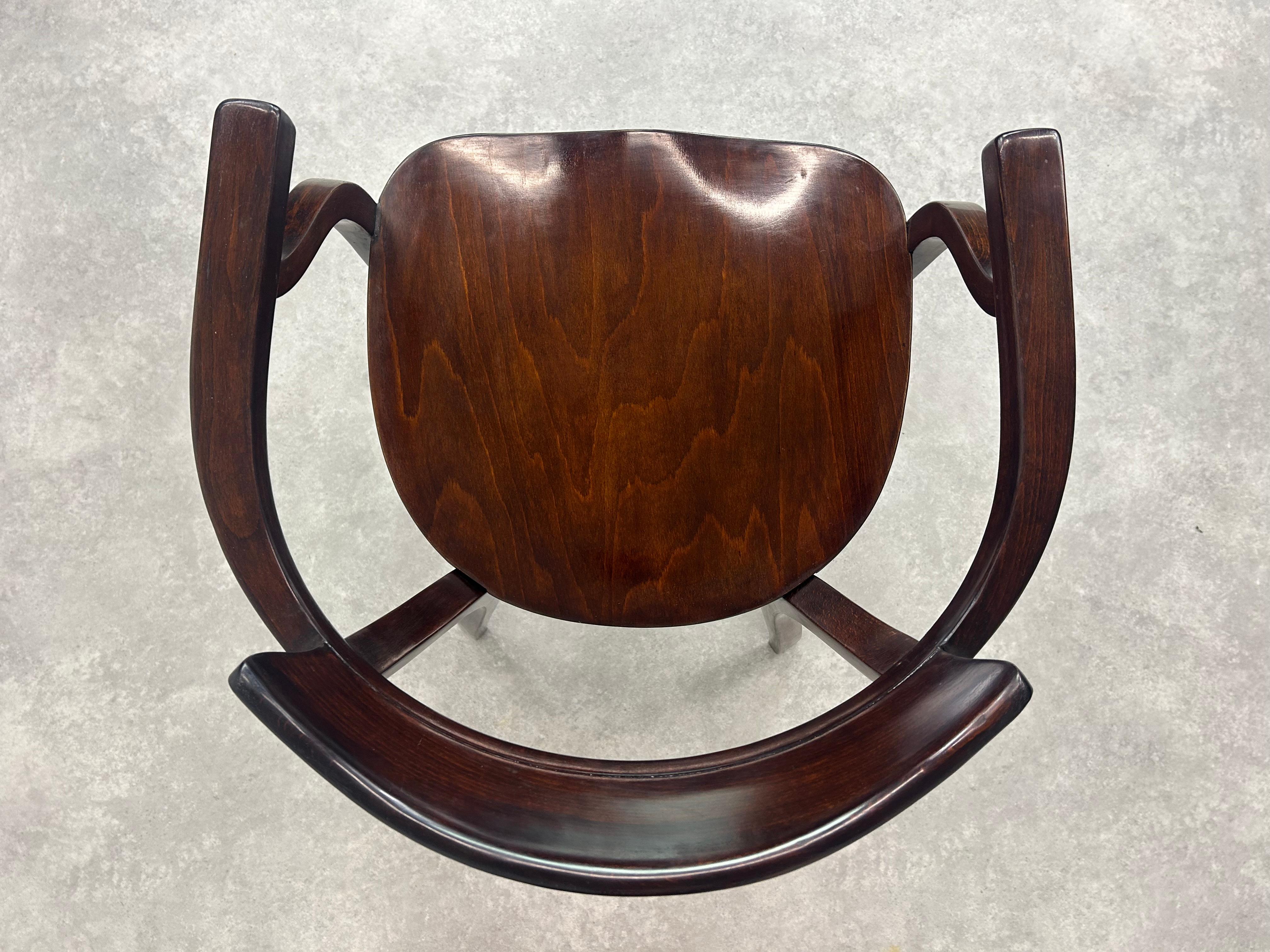 Office chairs no.6048 and no.6148 by Otto Wagner for Thonet in vendita 1