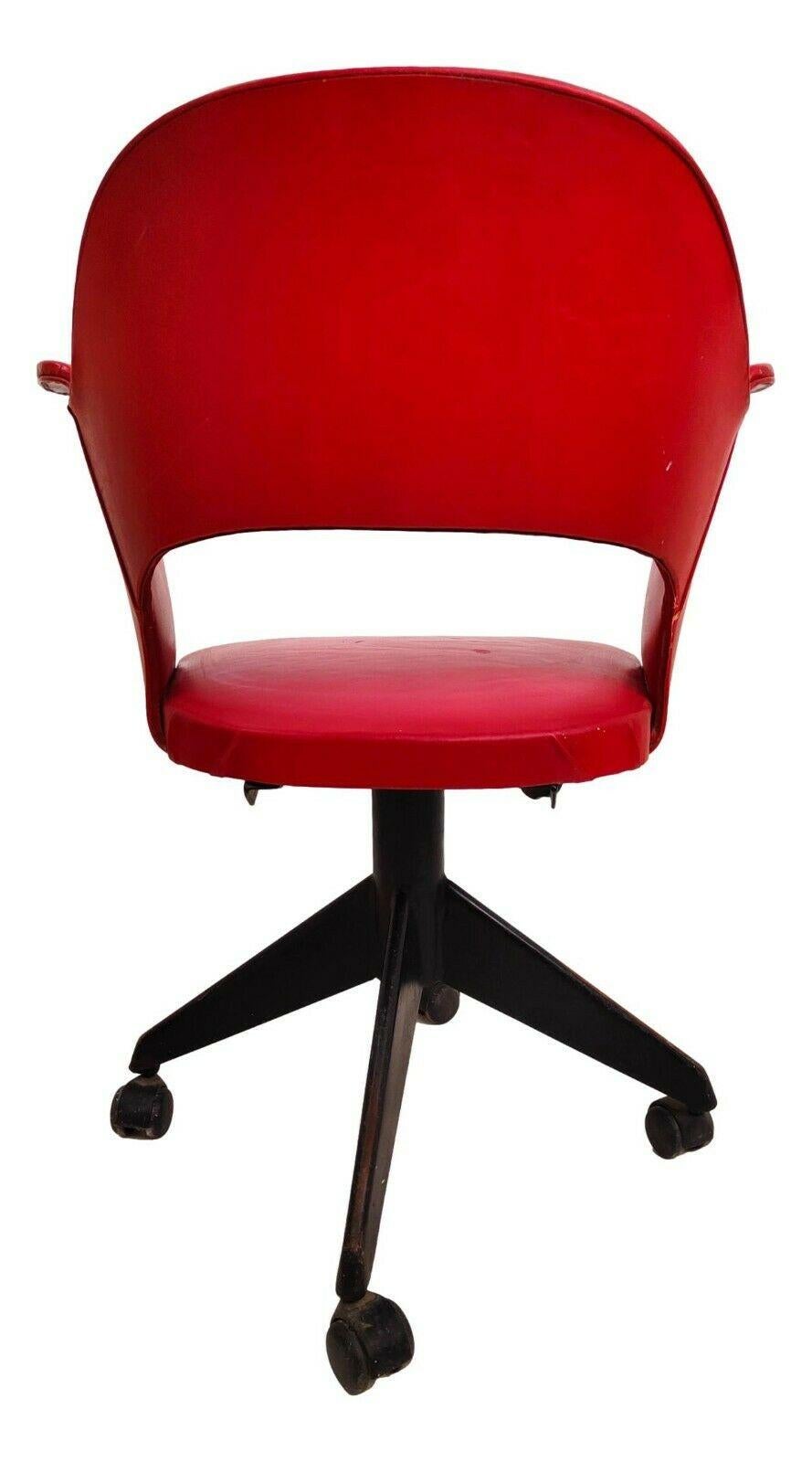 Italian Office Collection Chair Designed by Gastone Rinaldi for Rima Padova, 1960s