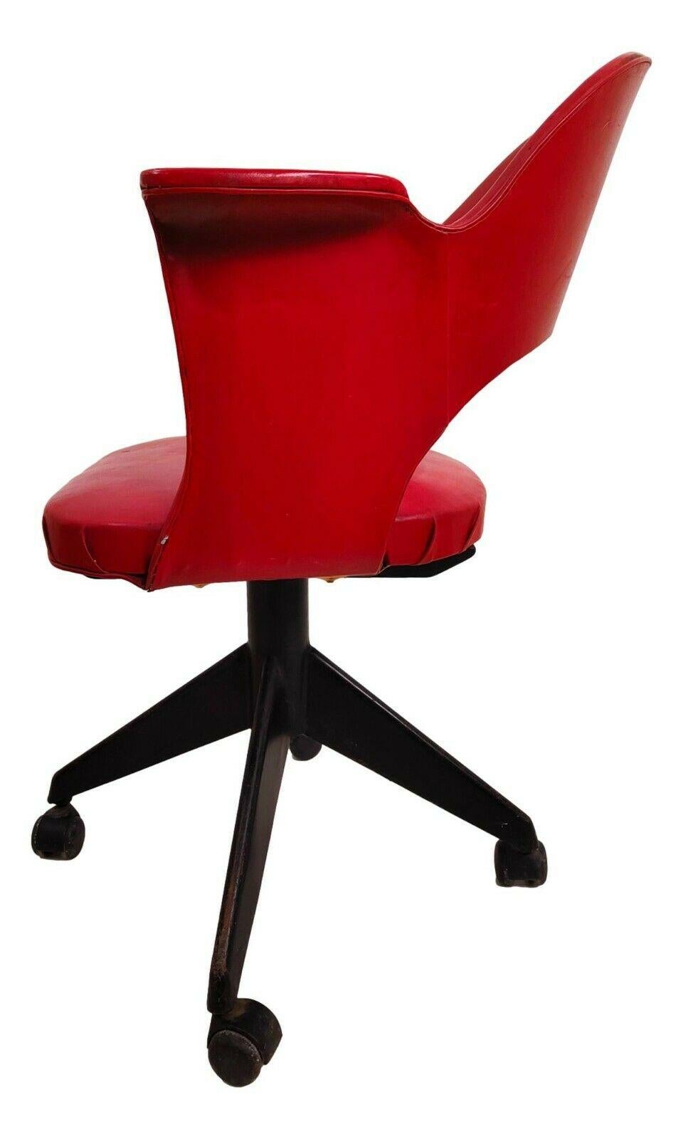Office Collection Chair Designed by Gastone Rinaldi for Rima Padova, 1960s In Good Condition In taranto, IT