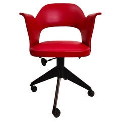 Vintage Office Collection Chair Designed by Gastone Rinaldi for Rima Padova, 1960s