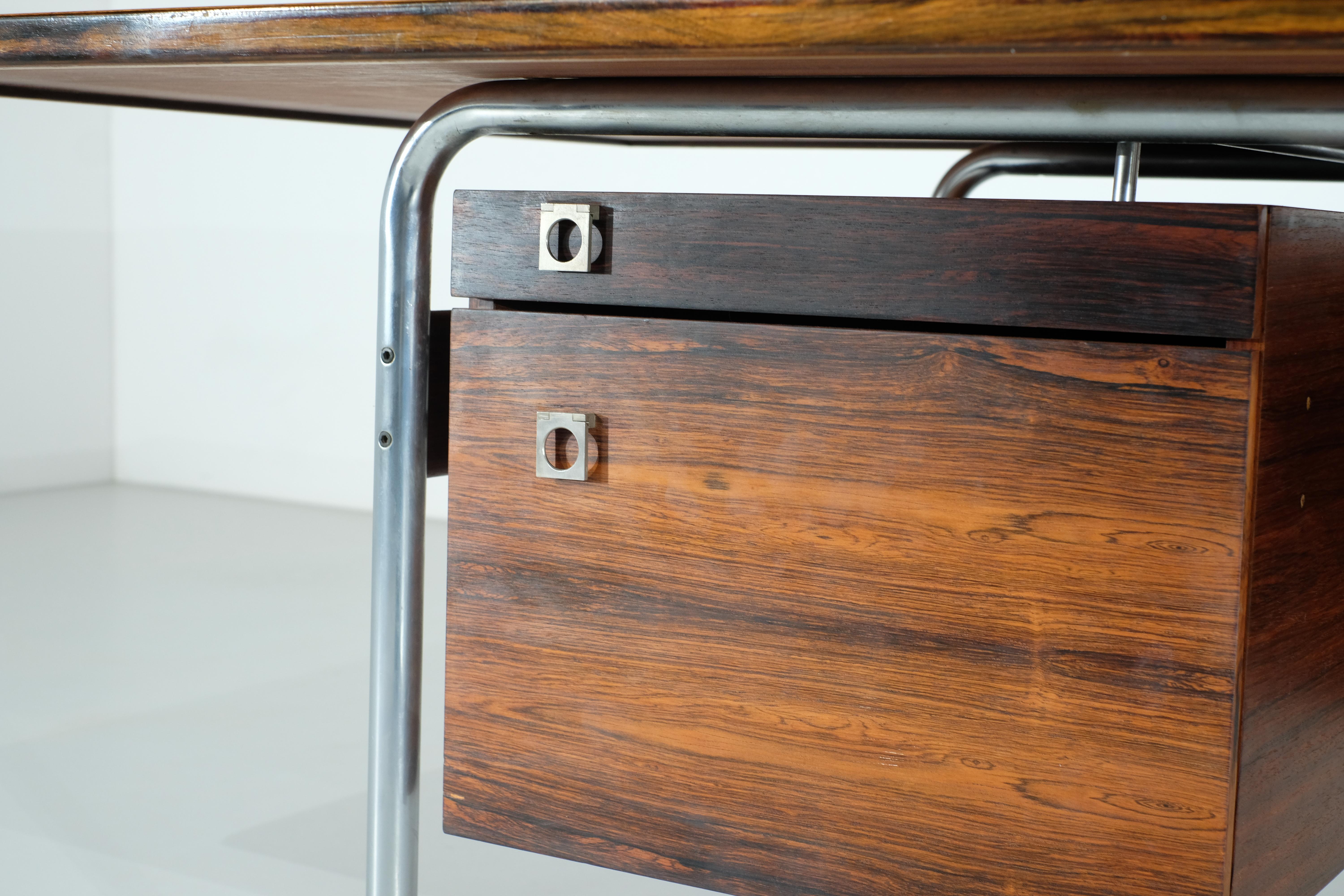 Wood Office desk by Arne Vodder for Sibast Mobelfabrik - 1960s For Sale