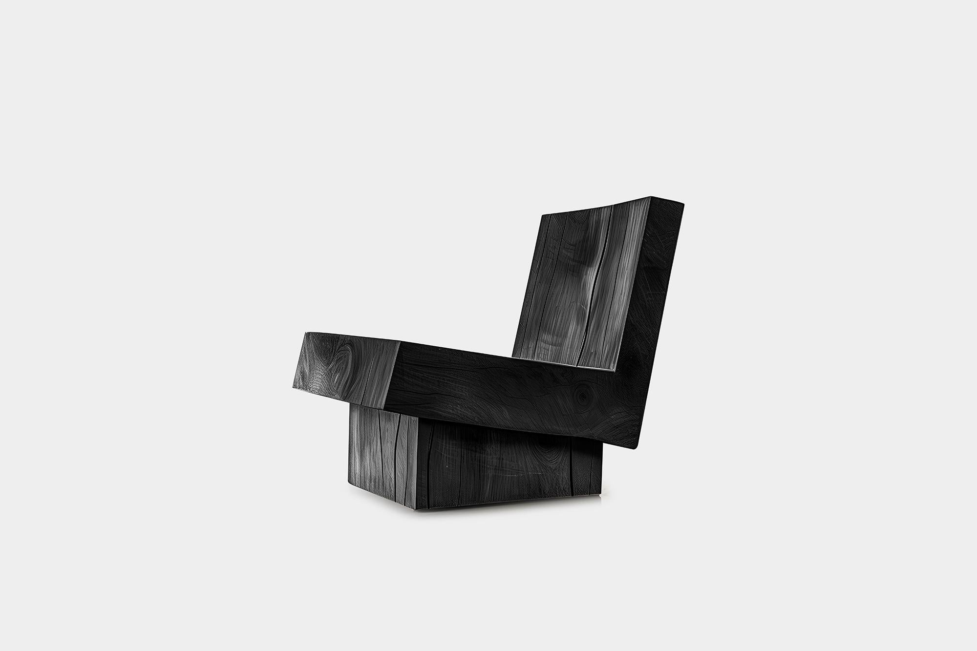 Bois de feuillus Chaise de bureau ergonomique en bois massif munie par Joel Escalona n°17 en vente