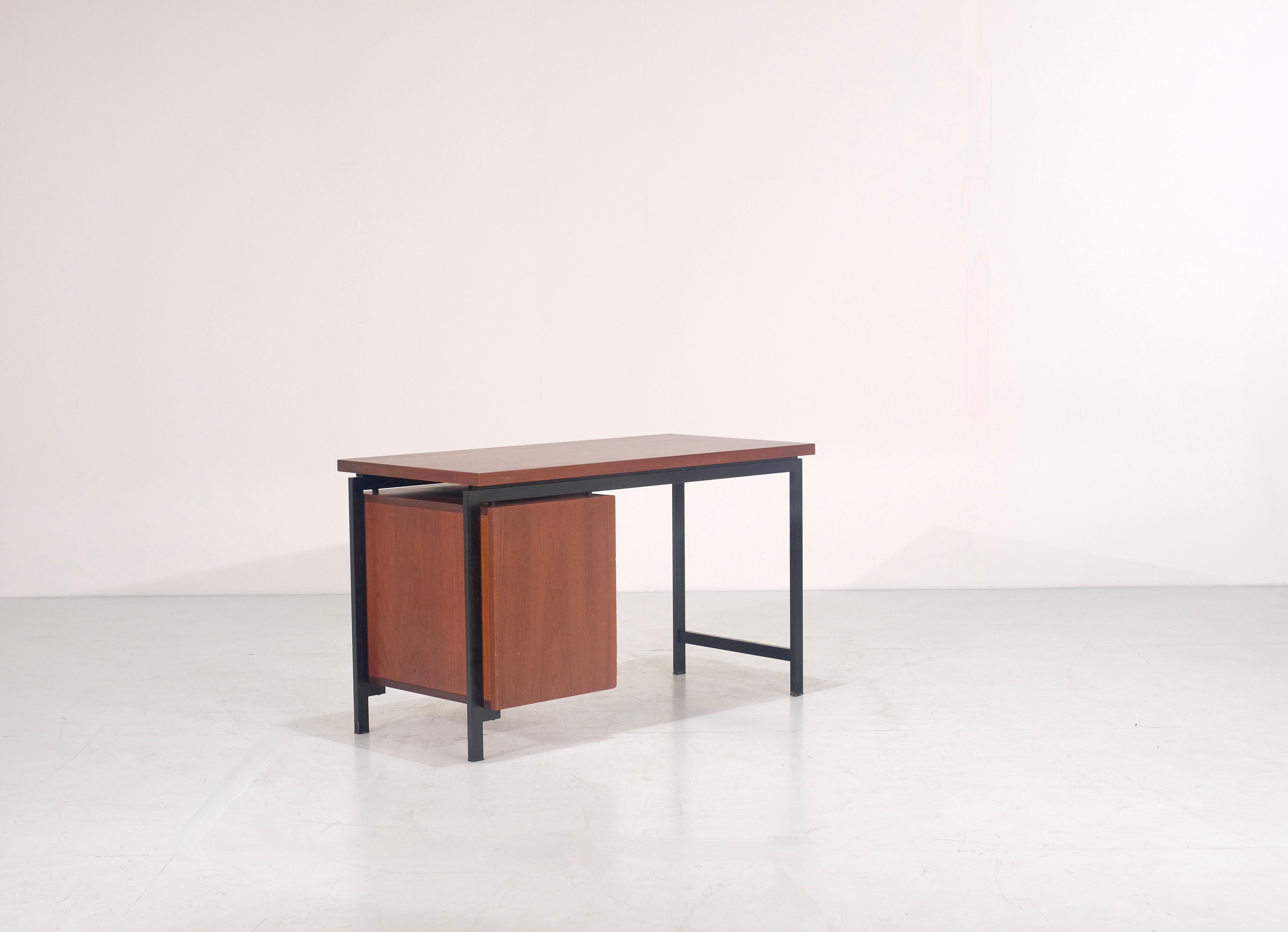 Dutch Office Desk EU01 by Cees Braakman for Pastoe - 1960s