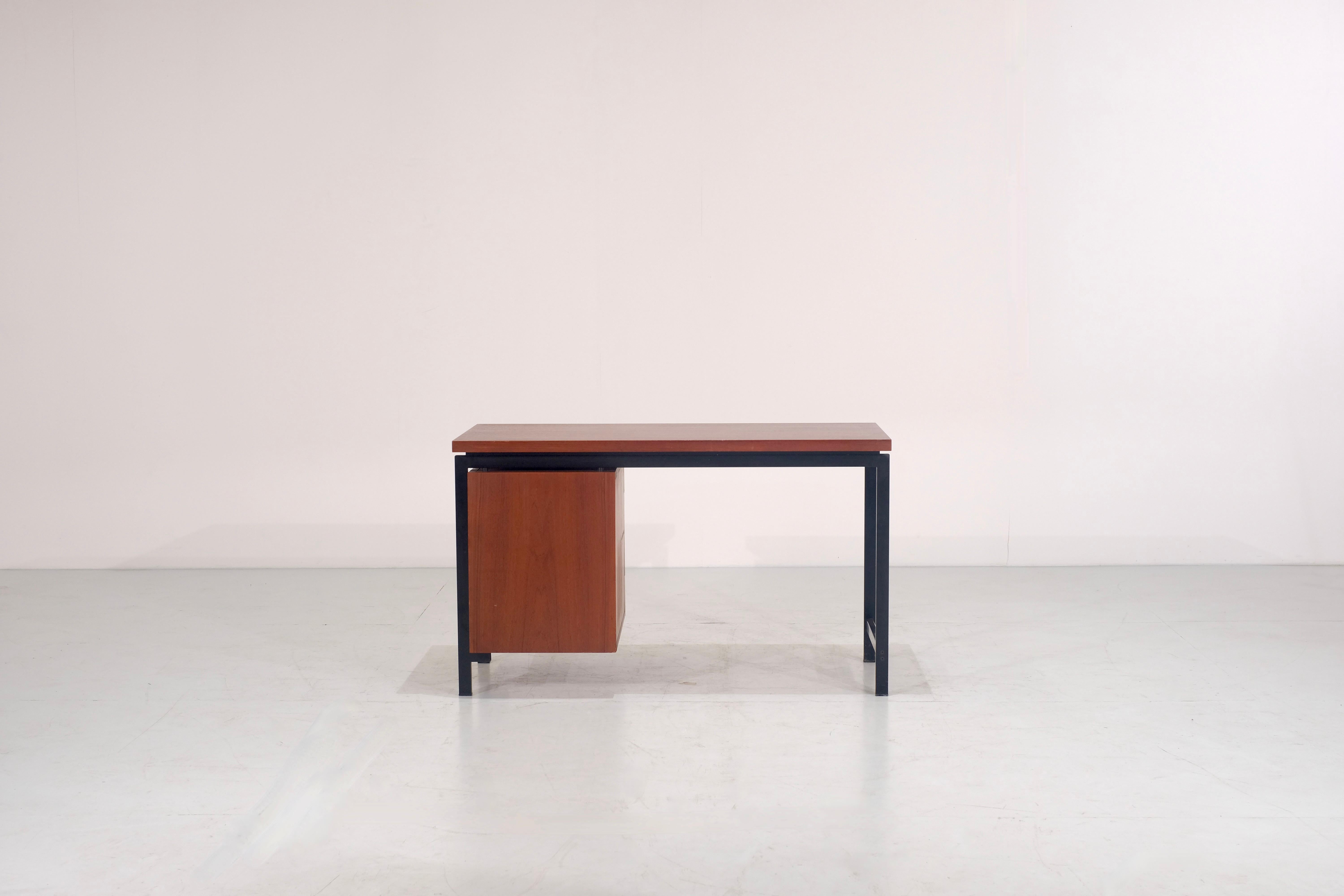 20th Century Office Desk EU01 by Cees Braakman for Pastoe - 1960s