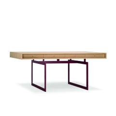 Scrivania per ufficio con struttura in noce rossa di Bodil Kjaer 1959 per Karakter