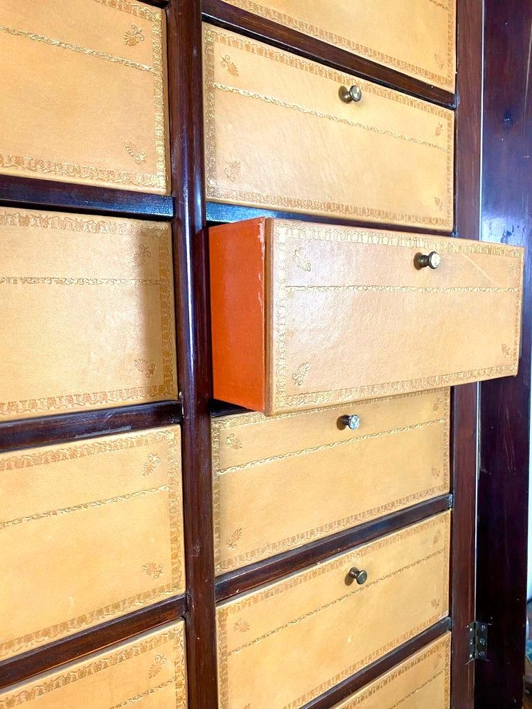 Office Filing Cabinet / Cartonnier Mahogany - Louis Philippe Period France 19th For Sale 4