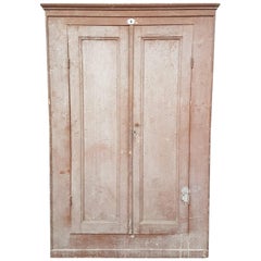 Office Painted Cabinet, circa 1900