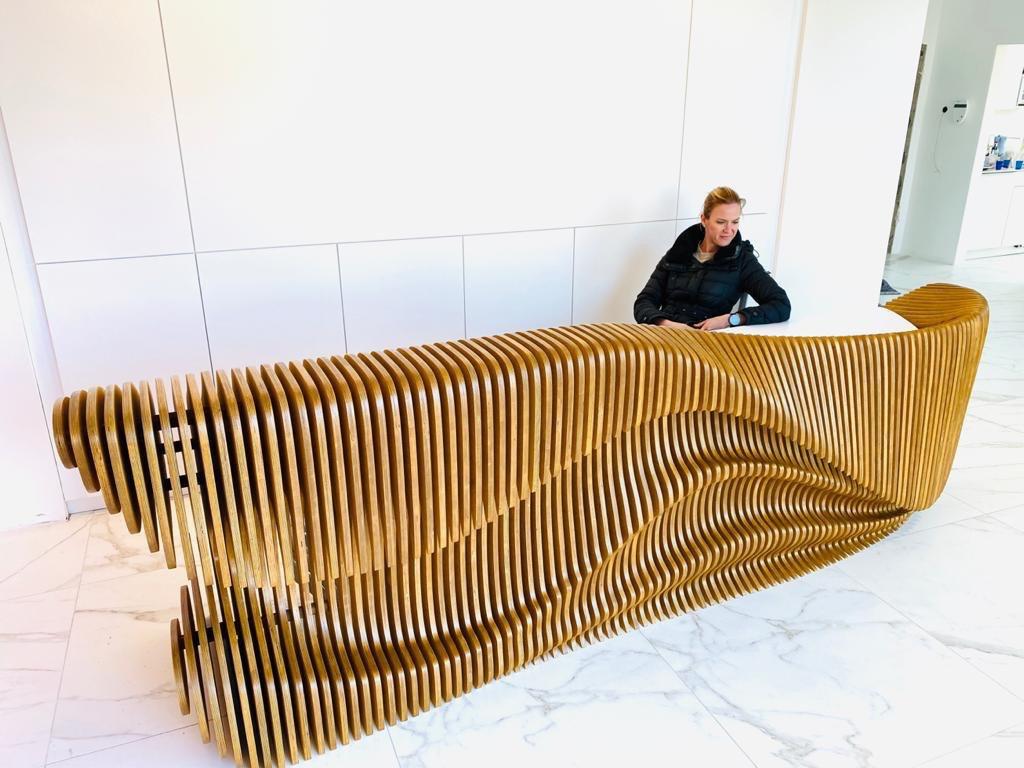 Office reception desk For Sale 4