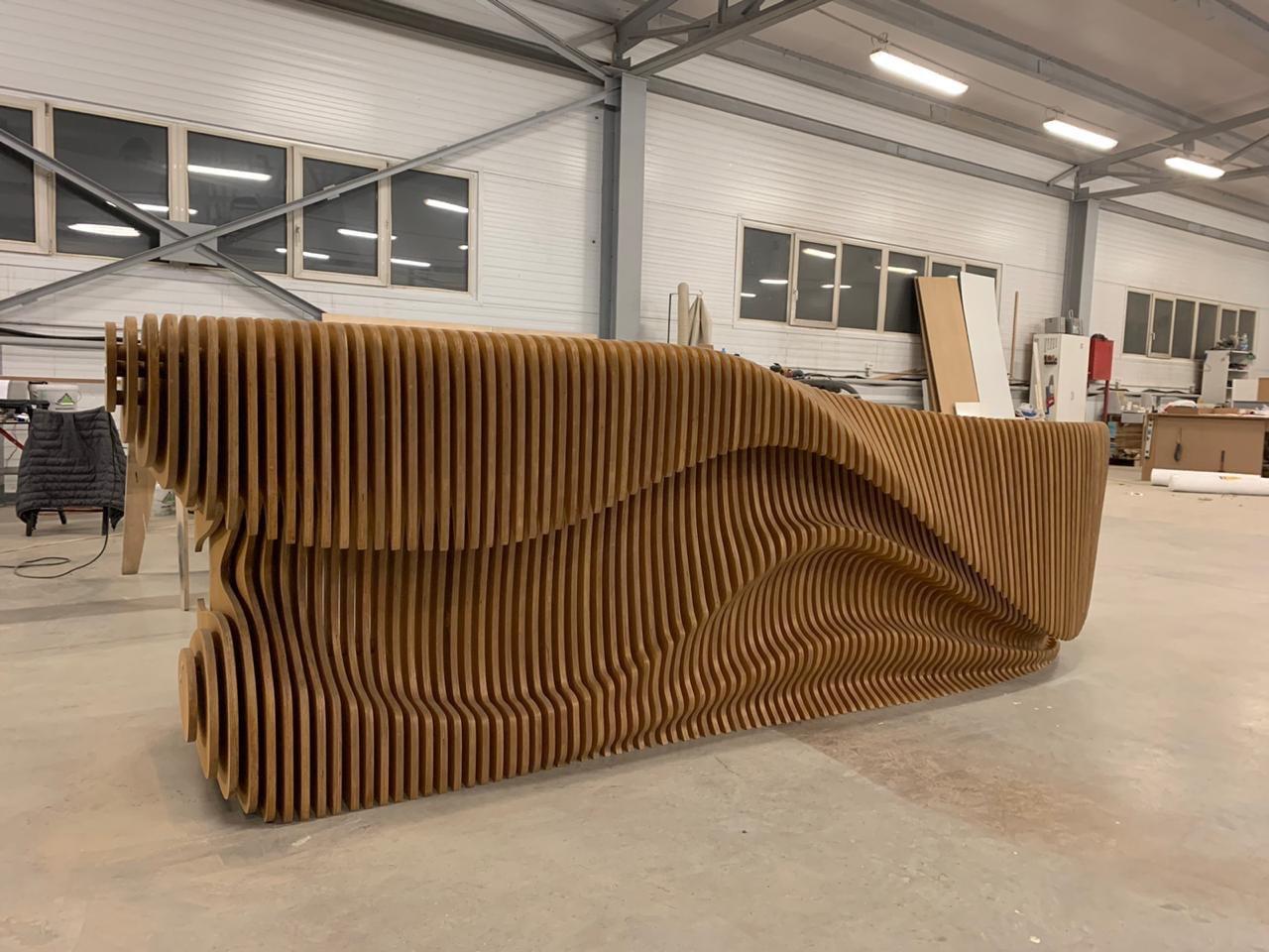 Contemporary Office reception desk For Sale