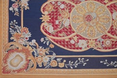 Tapis de bureau - Style Napoléon III, Aubusson - Circa 1940 - No. 1662