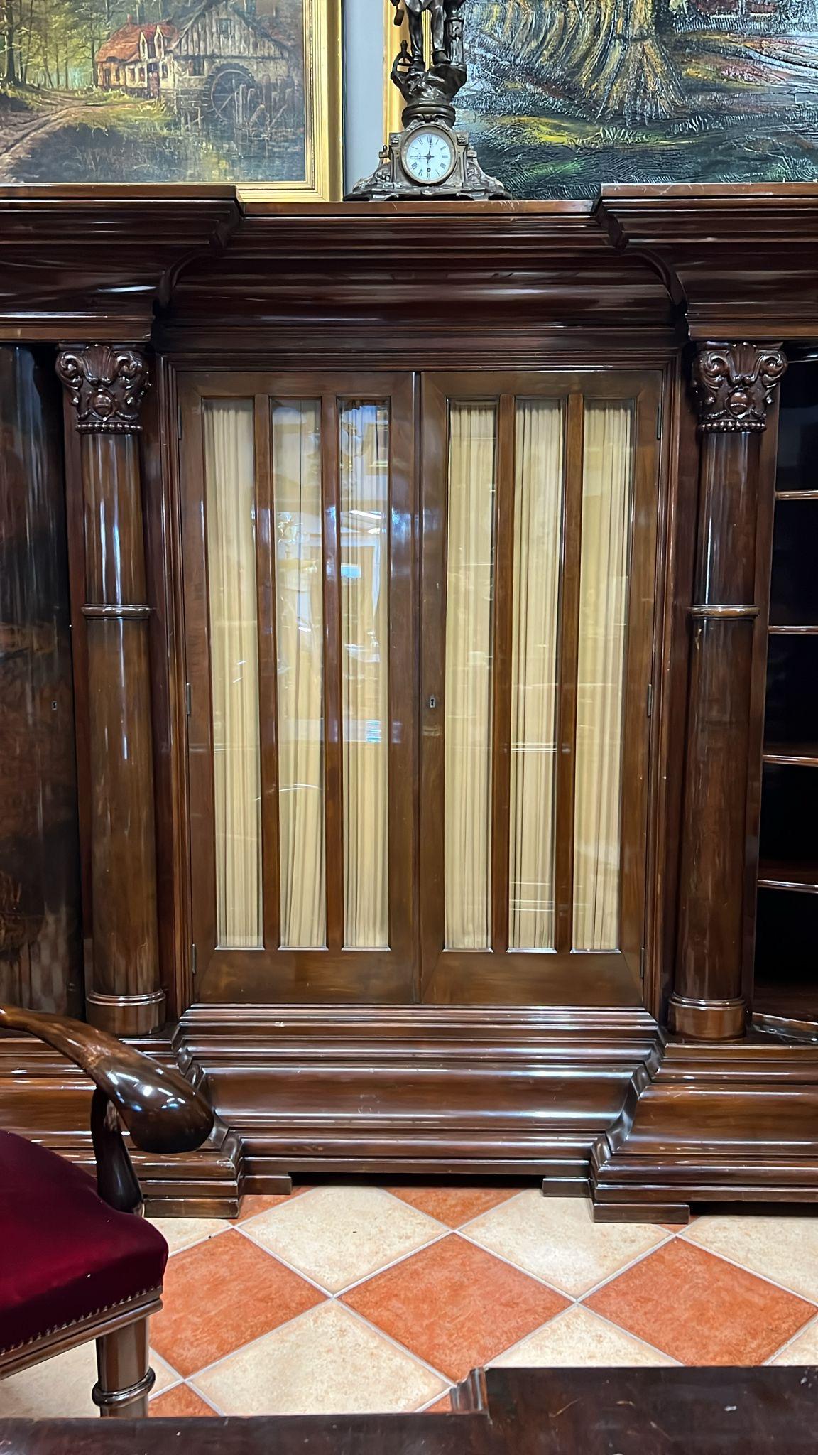 Office set, library, desk, armchair For Sale 4