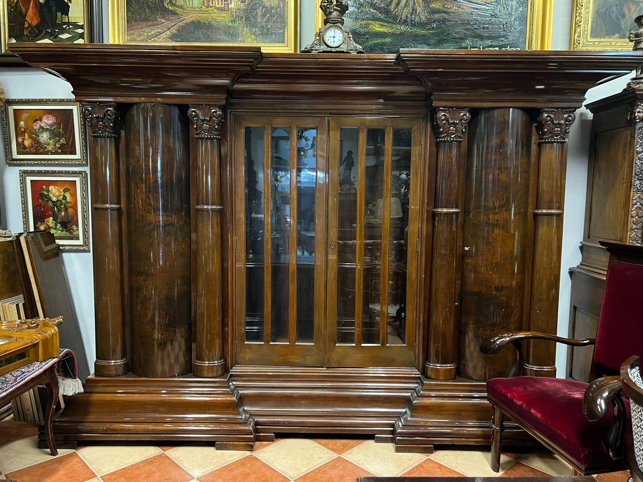 Art Deco Office set, library, desk, armchair For Sale