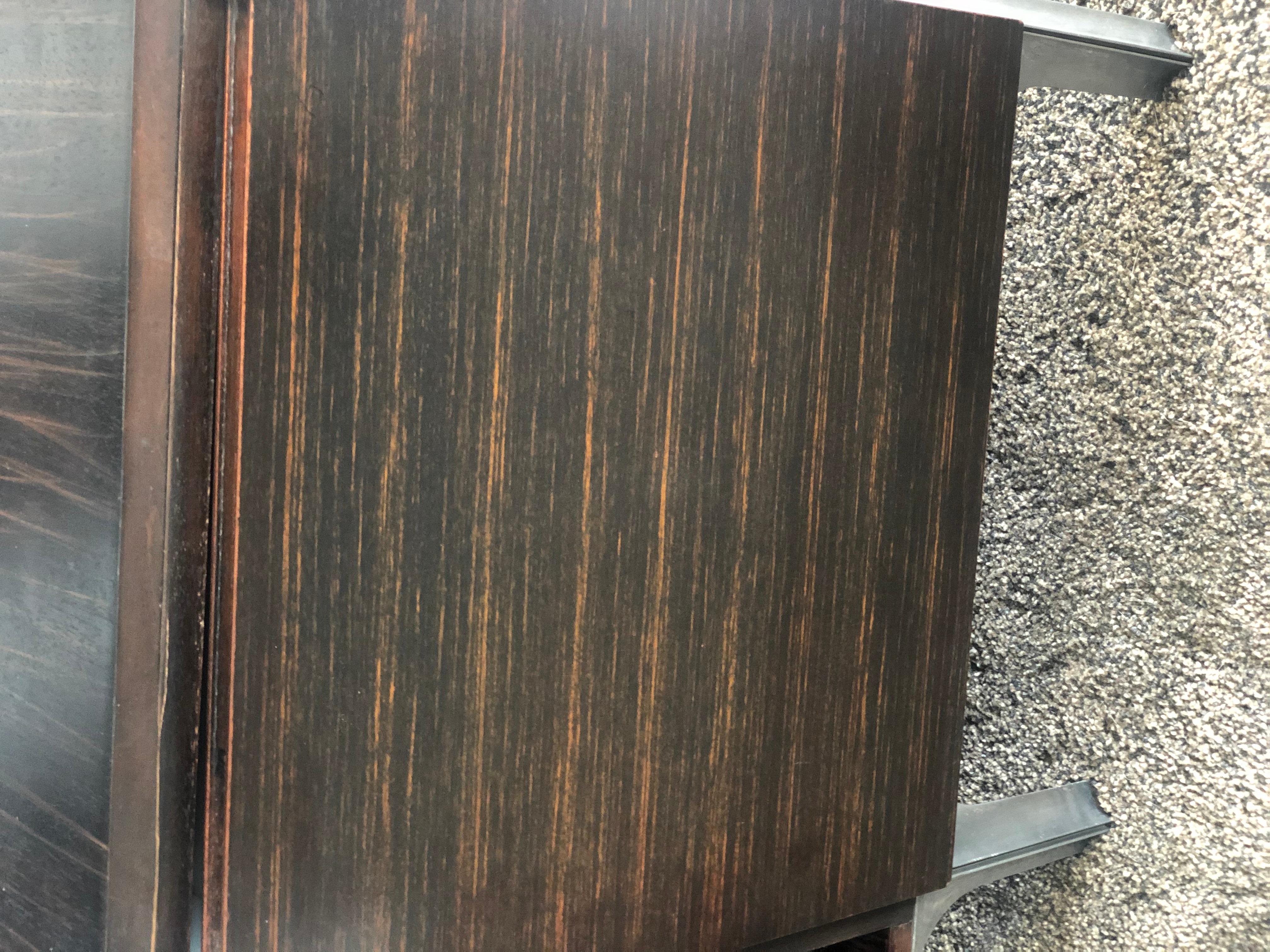 Mid-20th Century Office Sliding Tray and Its Box in Rosewood Veneer Raymond Loewy, 1965 For Sale