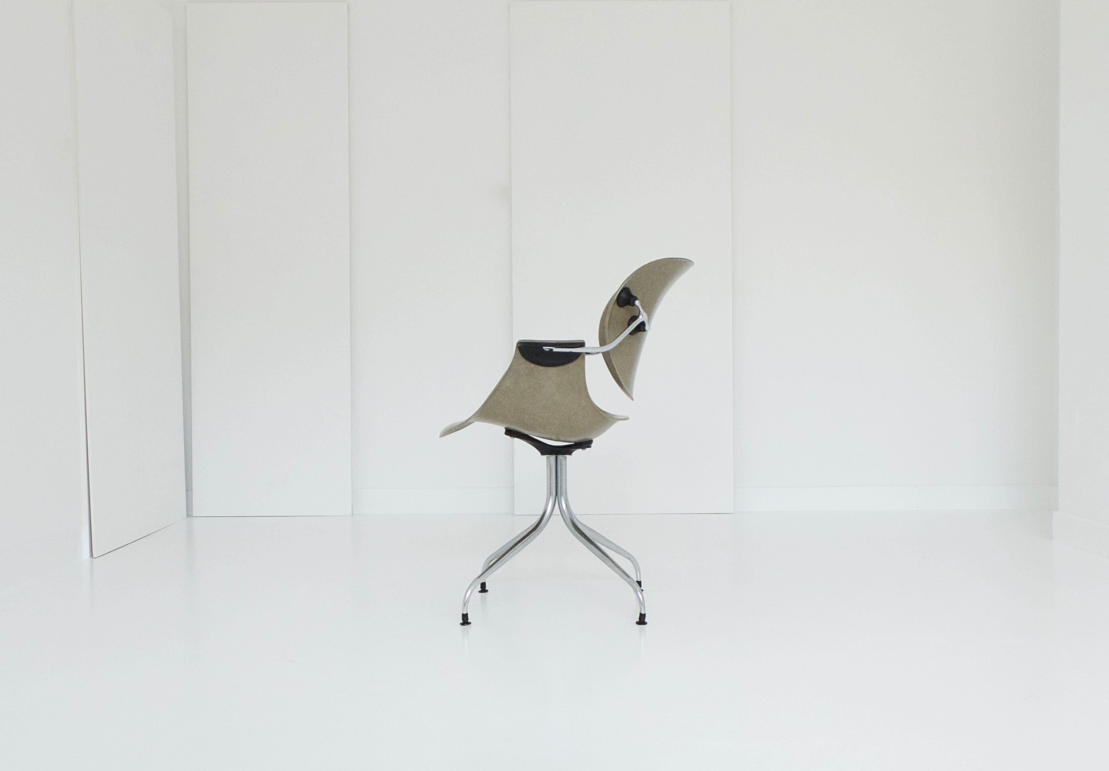 Office Swag Leg Chair DAA by George Nelson vor Herman Miller, 1958 6