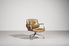 Office Swivel Chair FK84 Fabricius & Kastholm Alfred Kill International, 1968