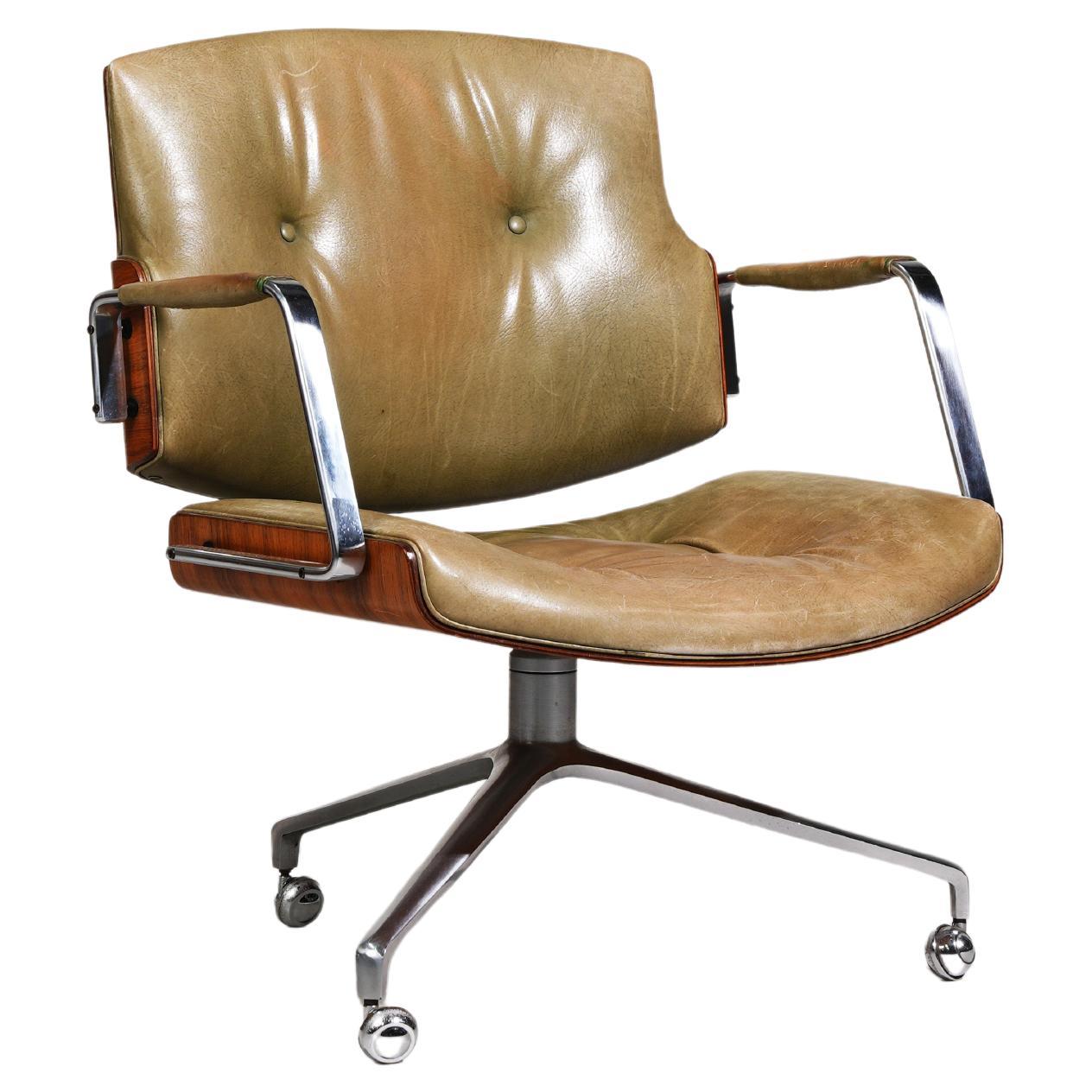 Office Swivel Chair FK84 Fabricius 
Kastholm Alfred Kill International, 1968
