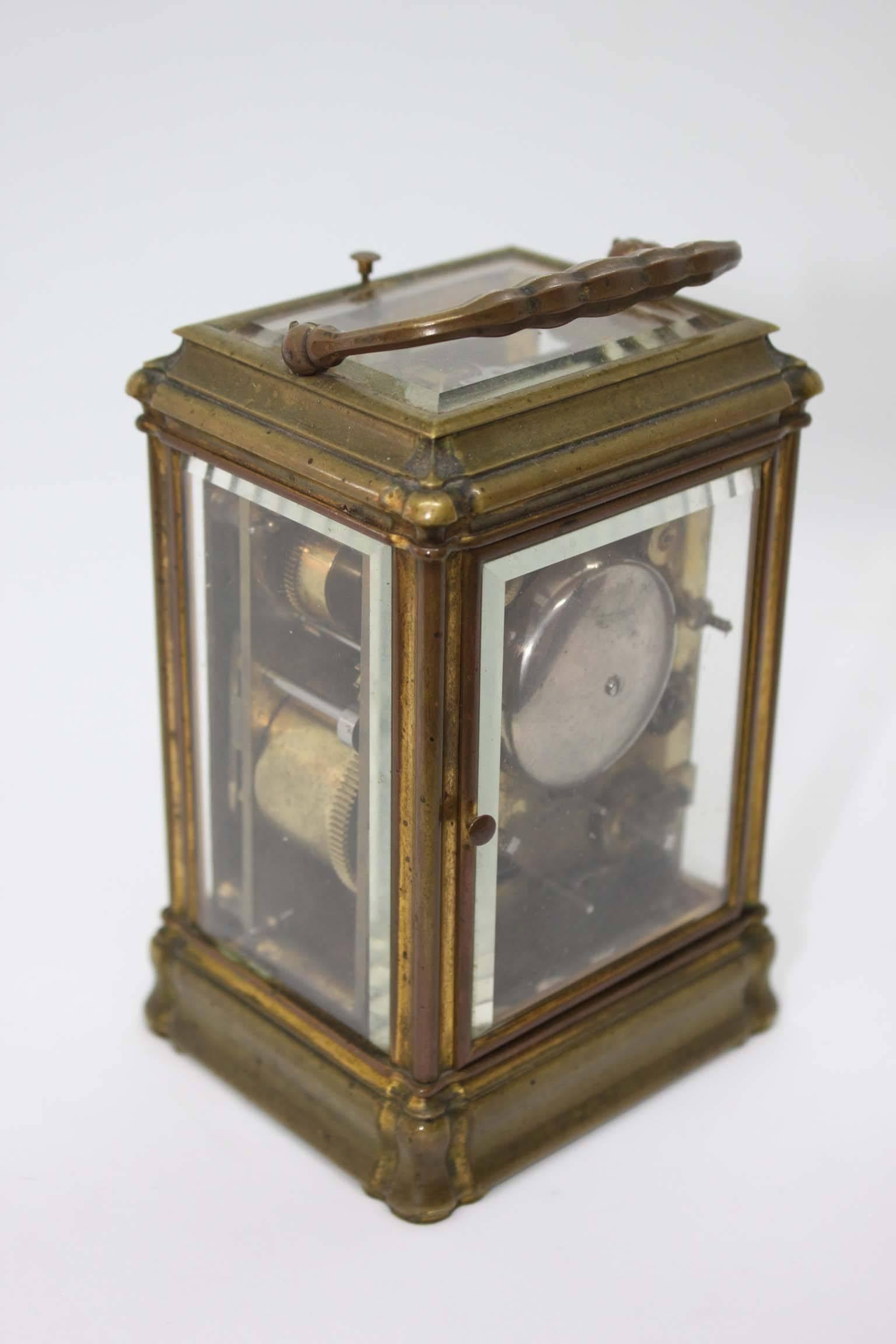 Officer's Clock Signed by Famous Watchmaker Leroy, 19th Century In Good Condition For Sale In Marseille, FR
