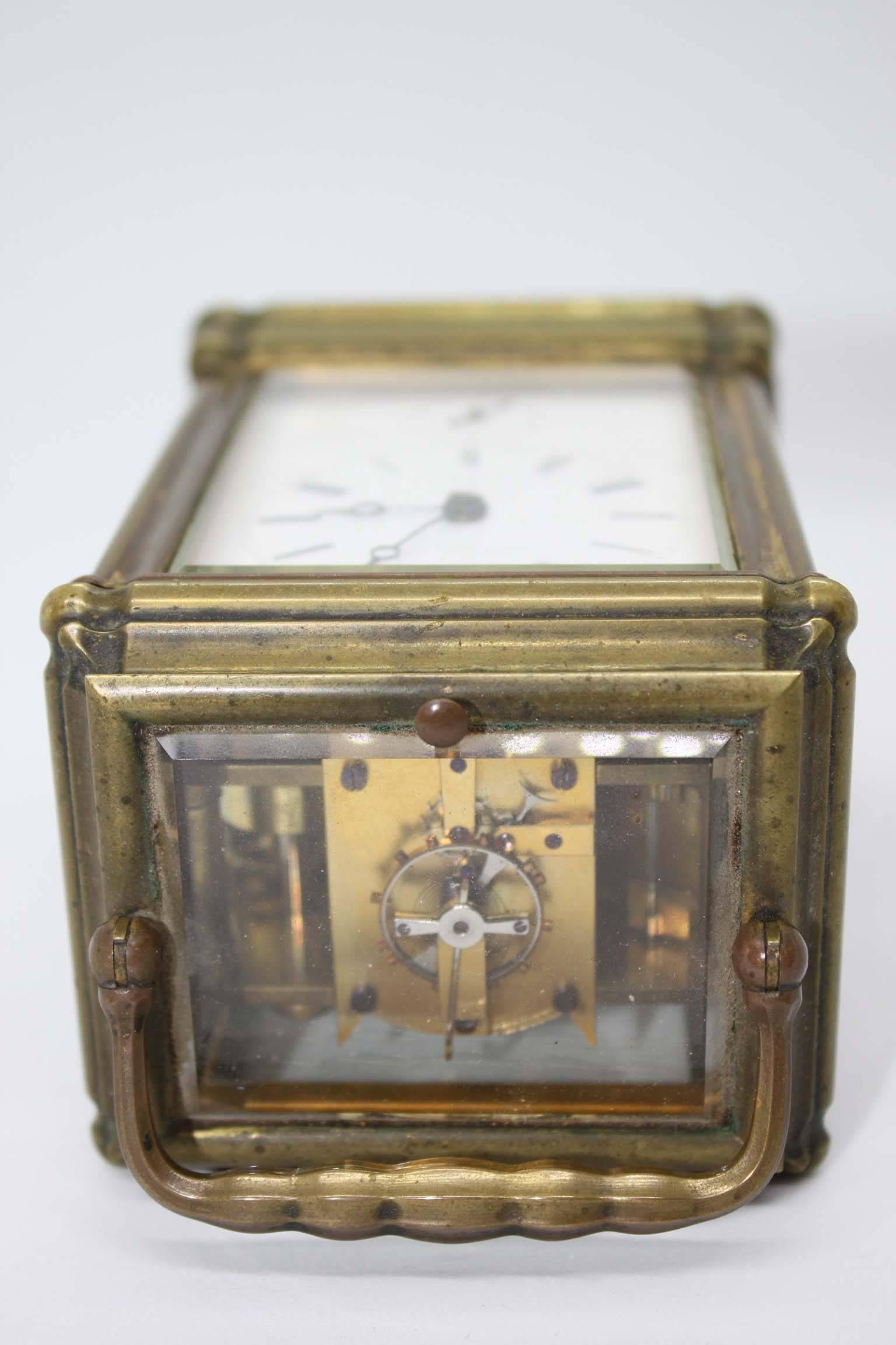 Officer's Clock Signed by Famous Watchmaker Leroy, 19th Century For Sale 2