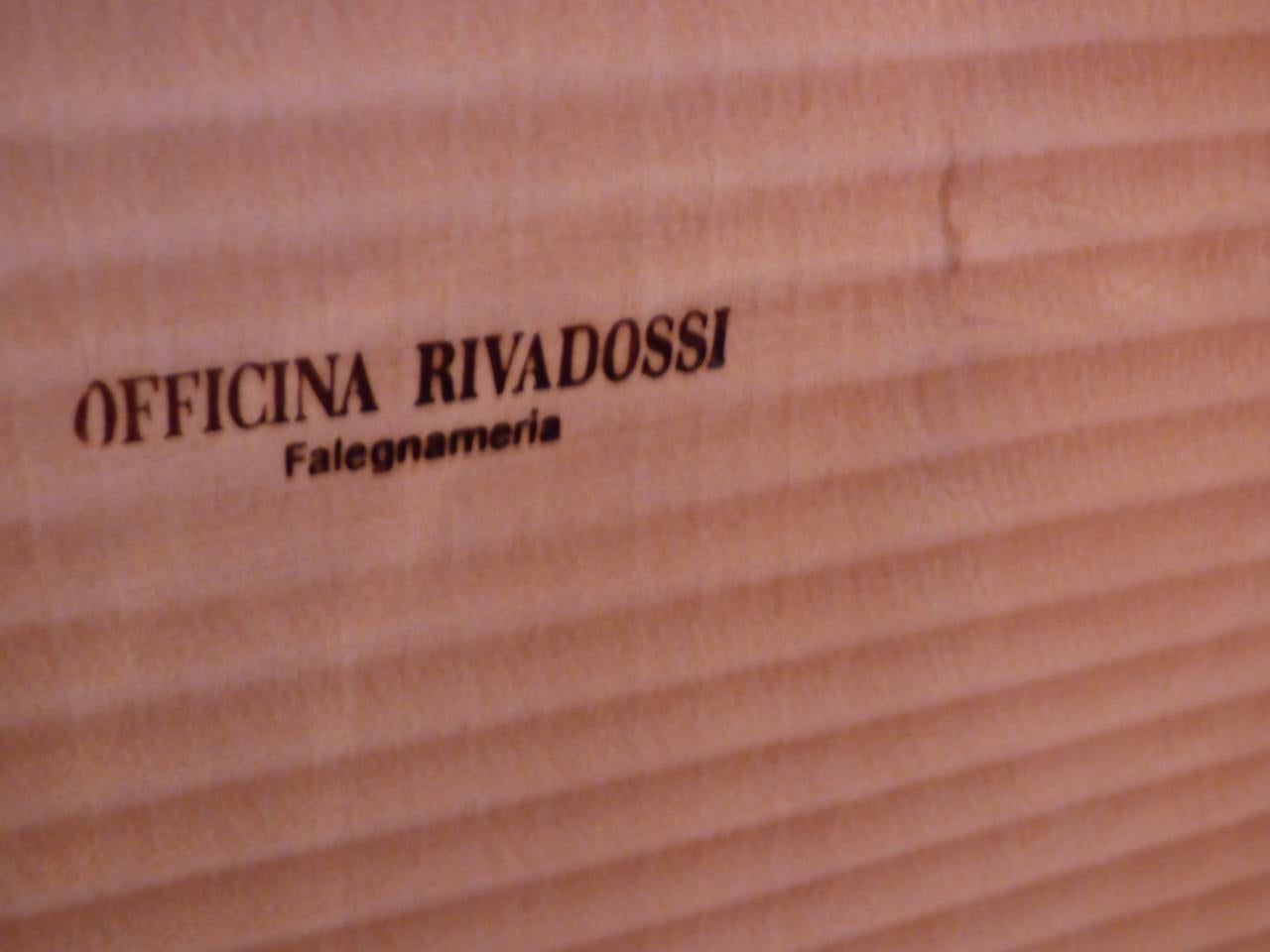 Italian Cabinet Madia Primordiale Model by Officina Rivadossi Falegnameria, italy For Sale