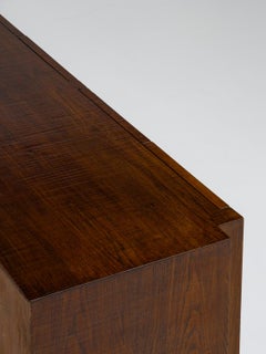 Officina Rivadossi Sideboard in Solid Oak, Italy 1970s