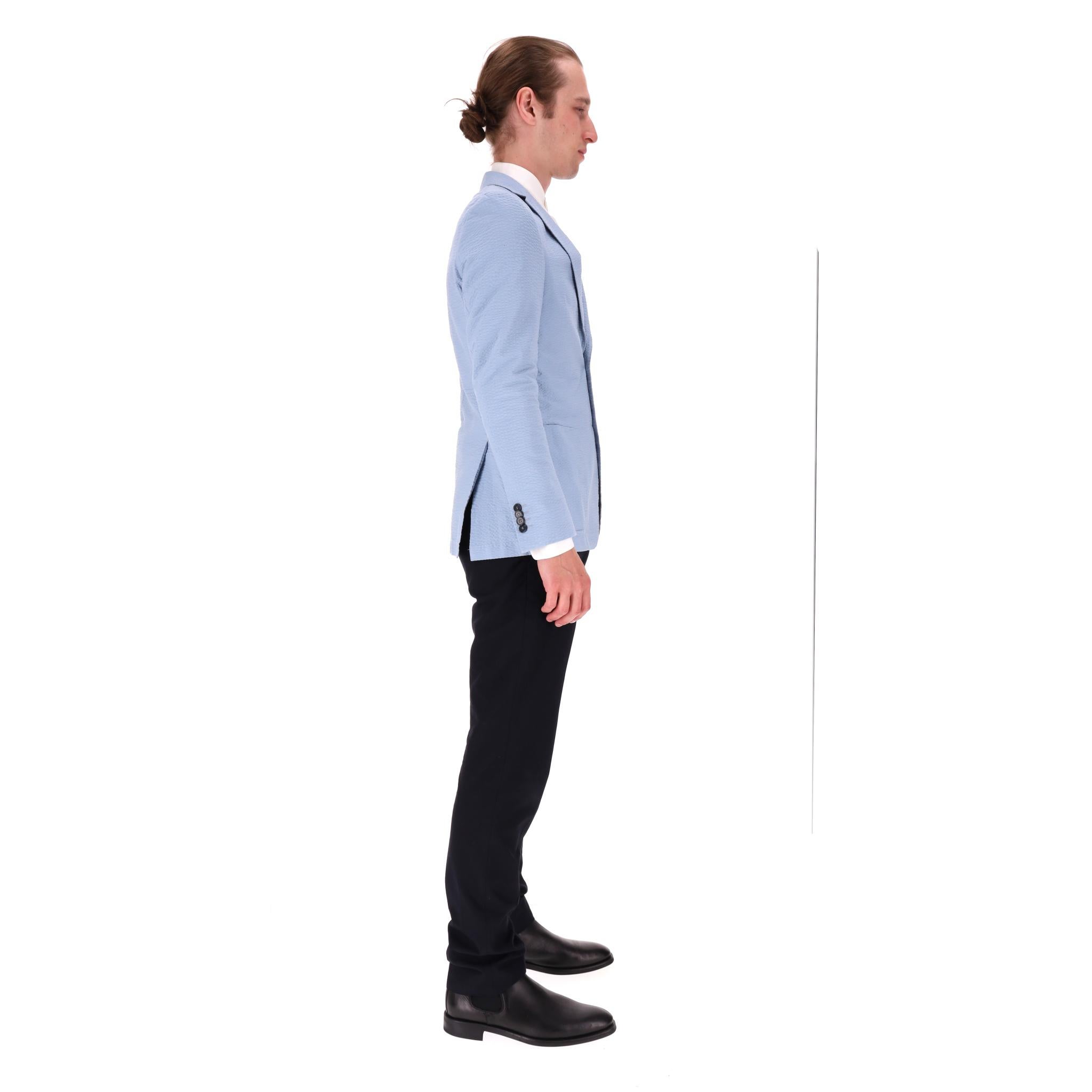 Blazer/Chaqueta de algodón Officine Generale Azul en venta