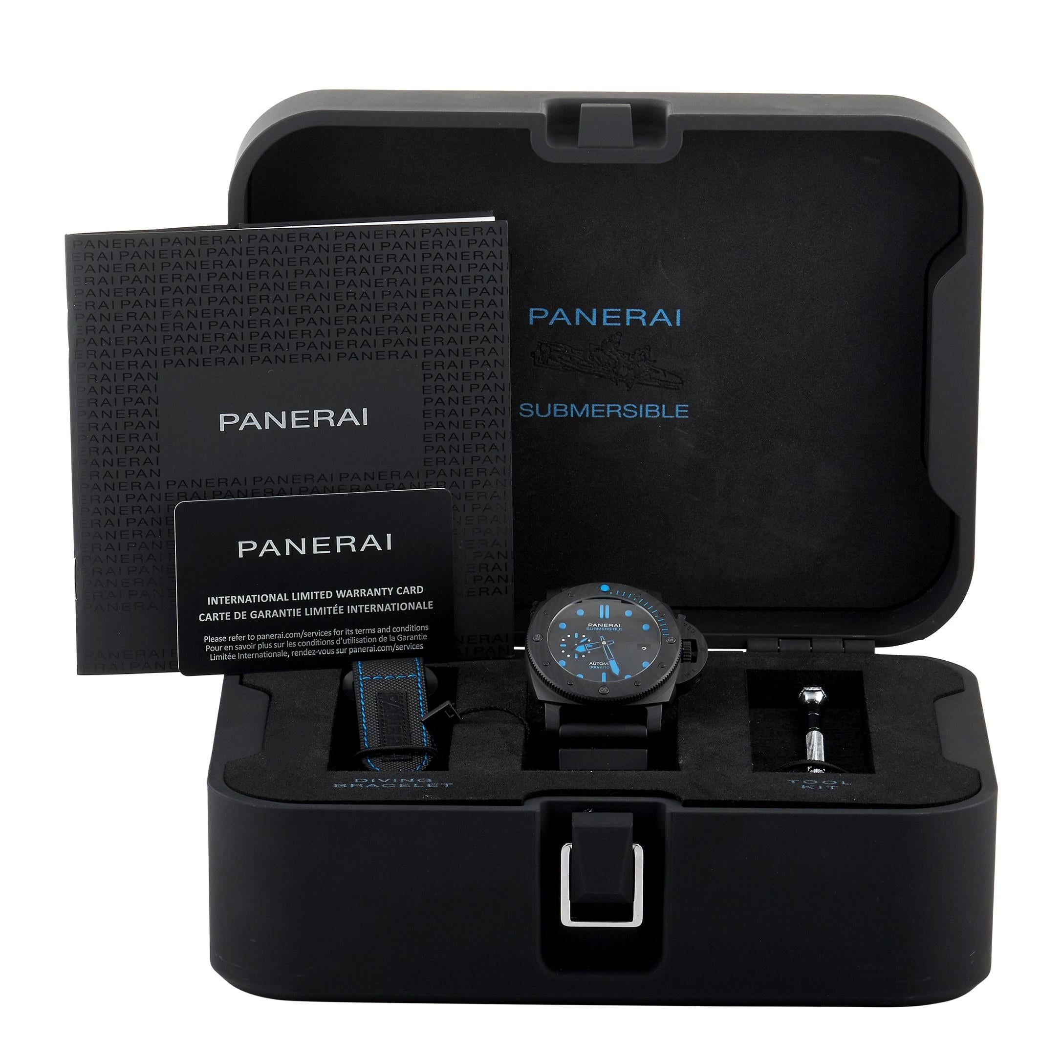 Officine Panerai Luminor Submersible Carbotech Automatic Watch PAM01616 2