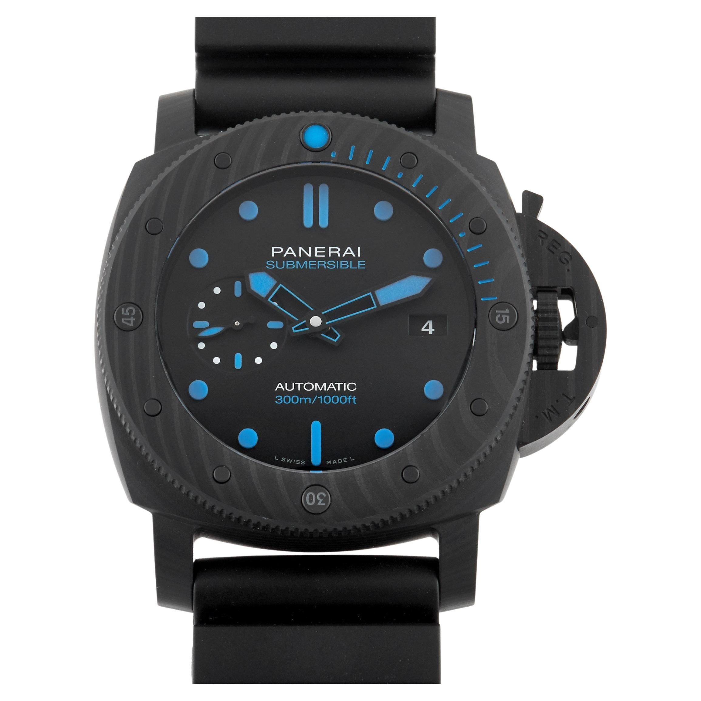 Officine Panerai Luminor Submersible Carbotech Automatic Watch PAM01616