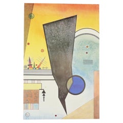 Litografia offset Wassily Kandinsky Curved Spitze 1924 Achenbach Edizione d'Arte