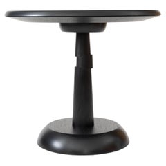 Offset Pedestal Side Table