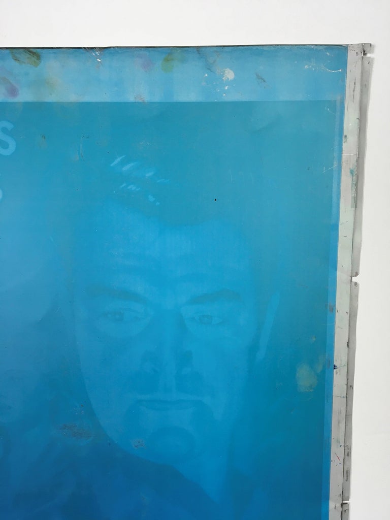 Offset Plate Film The Seekers, Land of Fury Film Offset Plate, 1950s