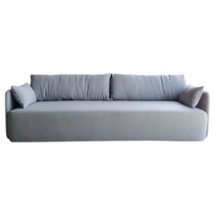 Offset Sofa Chair, 3-Seat, Grey, Designed by Norm Architects