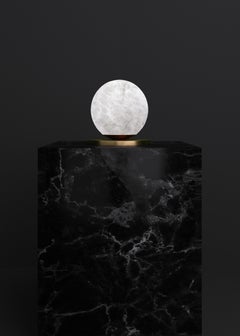 Lampe de table Ofione en bronze par Alabastro Italiano