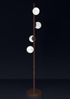 Ofione Ruggine Of Florence Metal Floor Lamp by Alabastro Italiano