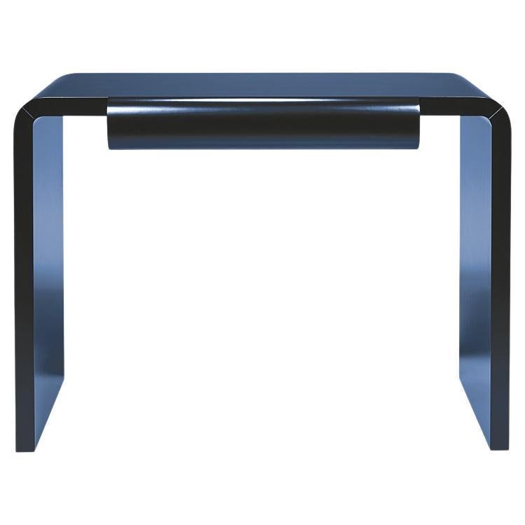 Table console contemporaine et personnalisable Ofir en bleu par Luísa Peixoto