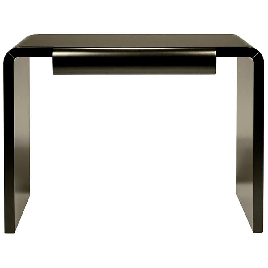 Ofir Contemporary and Customizable Desk in Grey Partridge Eye by Luísa Peixoto For Sale