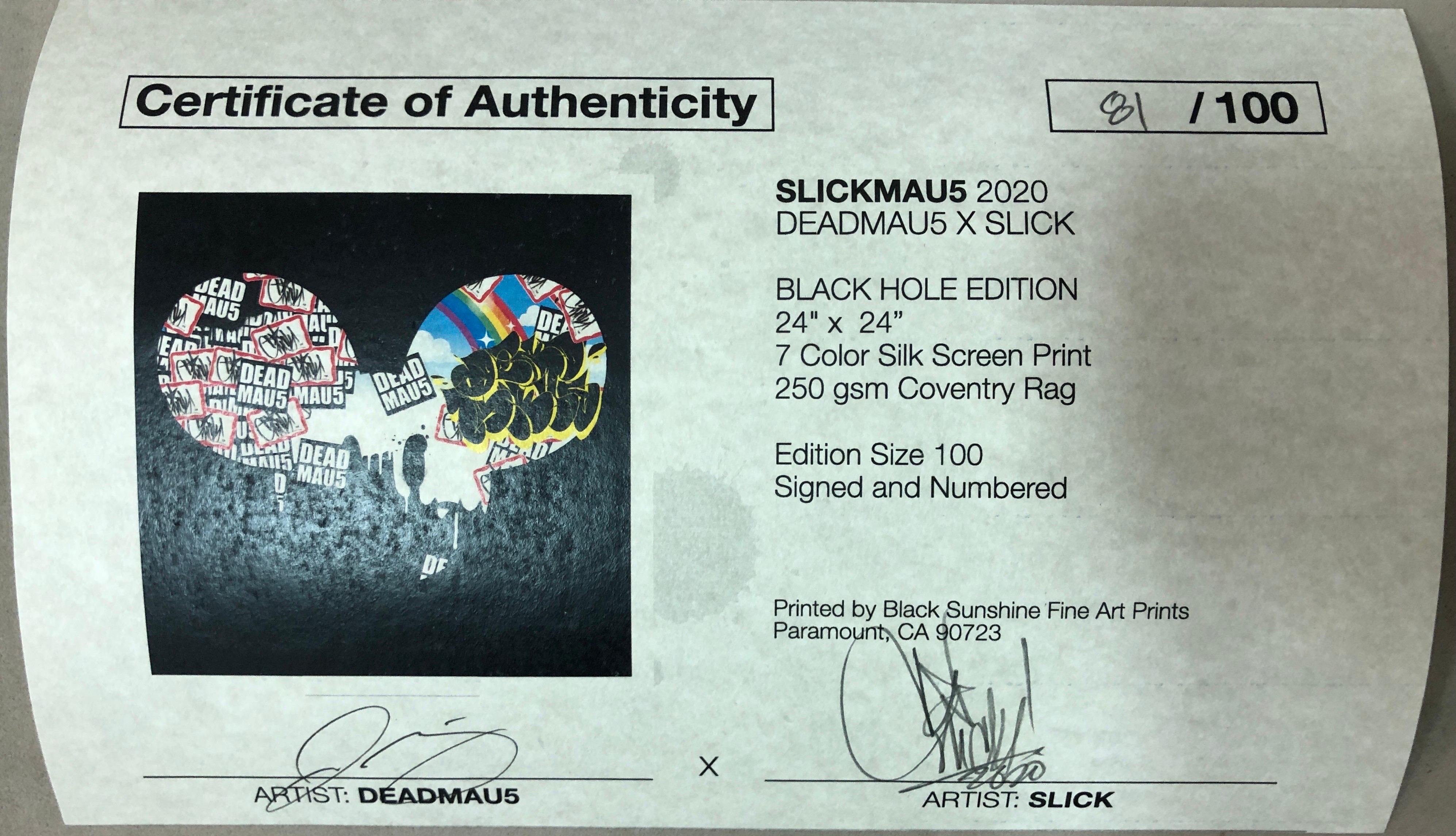 OG SLICK - SLICKMAU5 2020 - DEADMAU5 X SLICK - Edition 81 of 100 For Sale 5