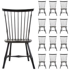 O&G Studio Windsor Dining Chair in Ebenholz:: 25+ verfügbar