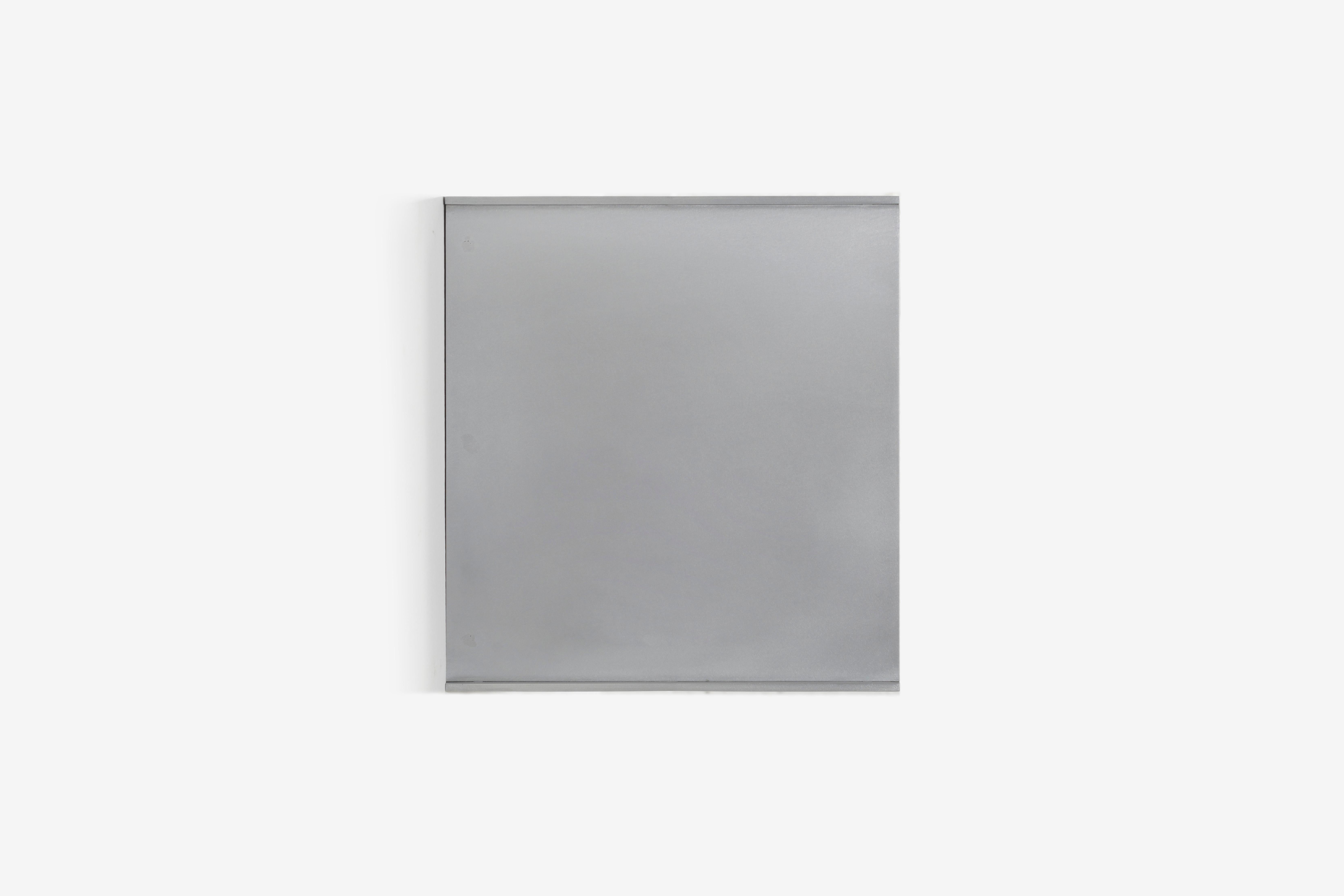 OG Wandregal mit Türen aus gewachstem Aluminiumblech von Jonathan Nesci im Zustand „Neu“ im Angebot in Columbus, IN