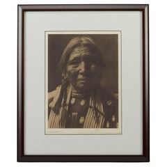 Antique "Ogalala Woman" by Edward S. Curtis, 1908