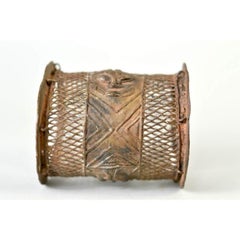 Ogboni Society Bracelet in Copper Alloy