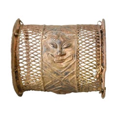 Antique Ogboni Society Bracelet in Copper Alloy