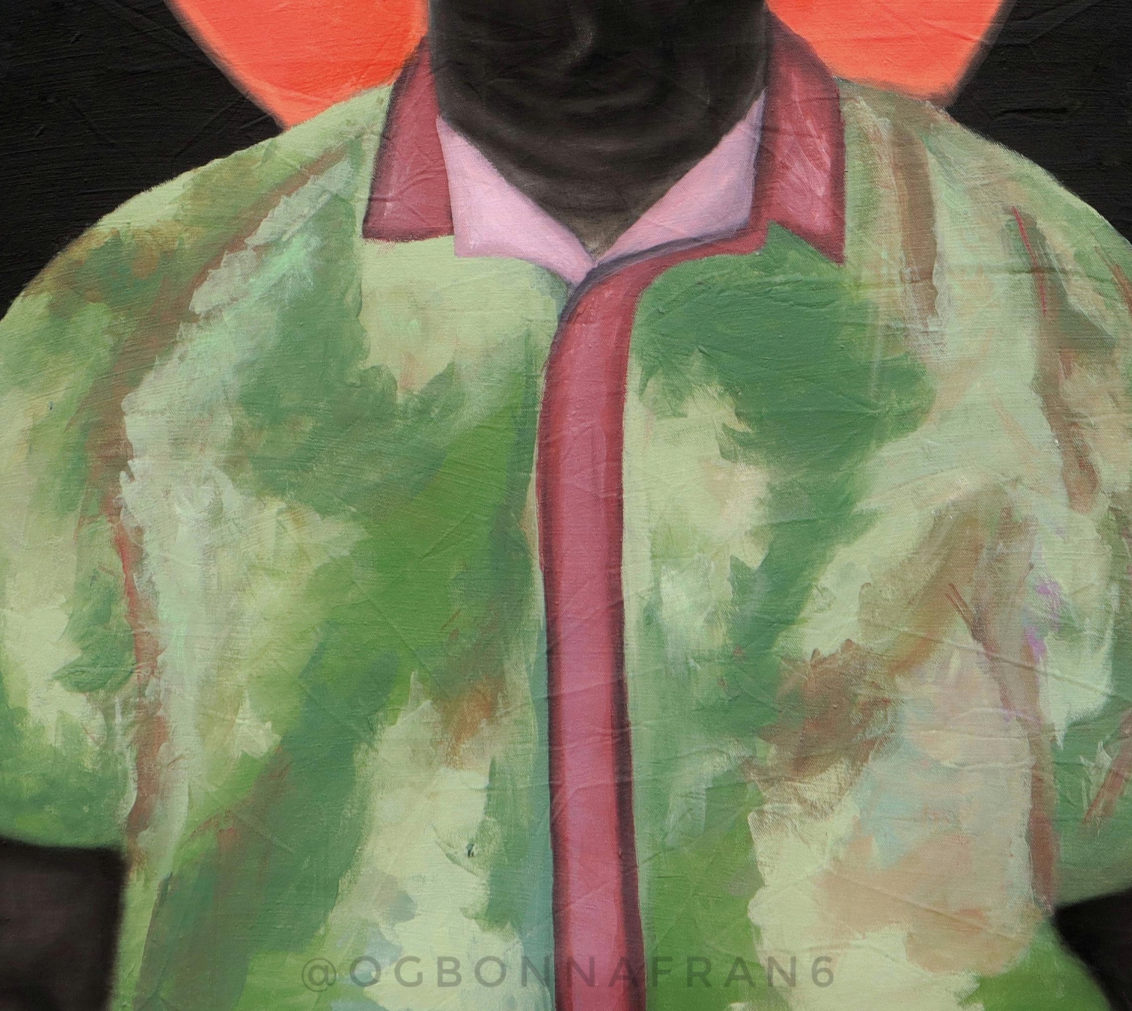 Pops - Painting di Ogbonna Francis