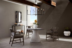 Ogden Entry Table 5706 - white pumice concrete