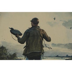 "Early Morning" 1949 Lithograph by Ogden M Pleissner