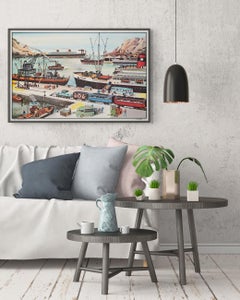 OGE HACHETTE 1960s French double sided EDUCATIONAL POSTER - NO.S 18 & 24