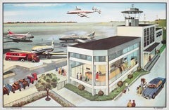 OGE HACHETTE 1960s French double sided EDUCATIONAL POSTER - NO.S  25 & 30