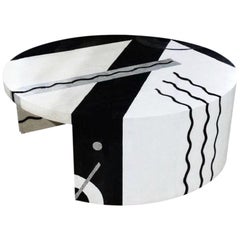 Oggetti "Tavola" Marble, Malachite and Chrome Coffee Table