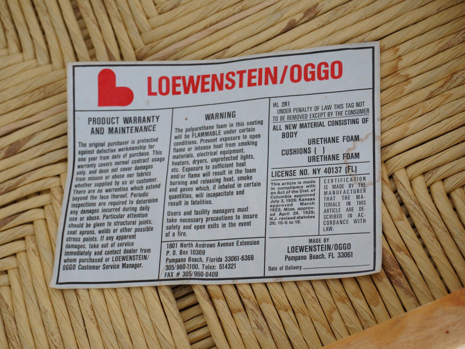 Oggo Counter Stool by Hank Loewenstein, 1970s 5
