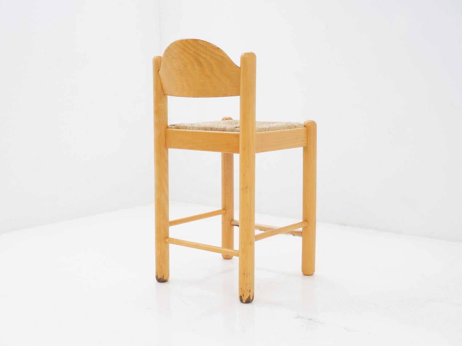 Oggo Counter Stool by Hank Loewenstein, 1970s In Good Condition In Philadelphia, PA